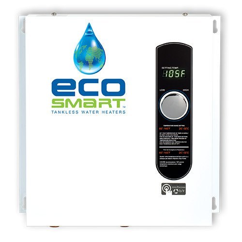 EcoSmart ECO-27 Electric Tankless Water Heater 27kW 3+ Bath – Tank