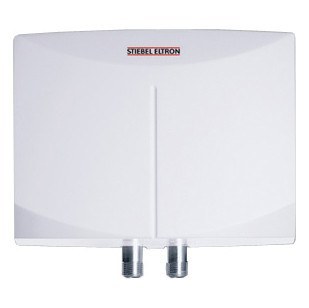 Water Boiler Electric Hot Water Heater Water Heating Tankless Heater Temperature Control, White