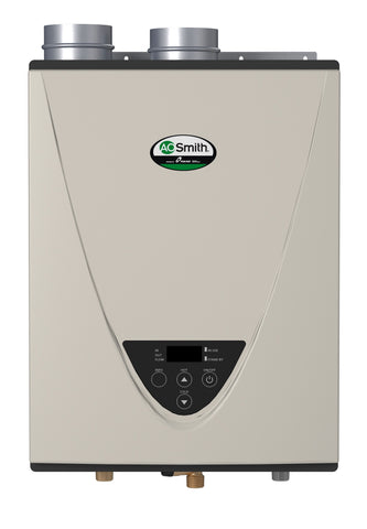 A.O. Smith Tankless Water Heater Condensing Ultra-Low NOx Indoor 199,0 –  Tank The Tank
